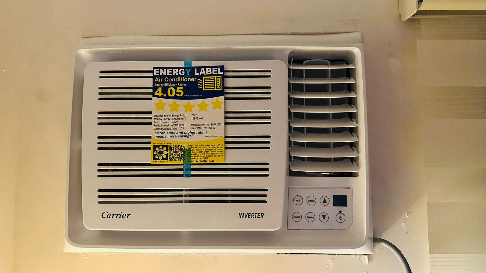 1HP Compact Inverter Aircon